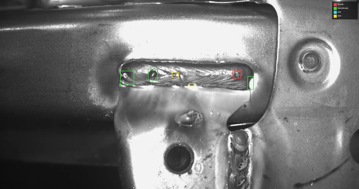 Weld defect detection