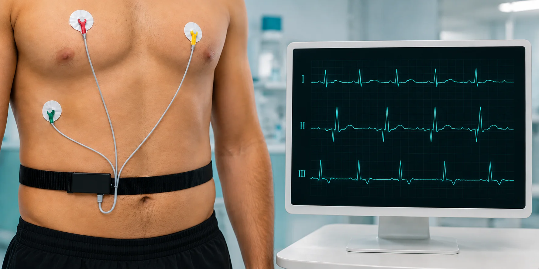 6-Lead ECG Holter: Medical-Grade Wearable Recorder
